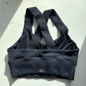 ALO Yoga Black Sports Bra